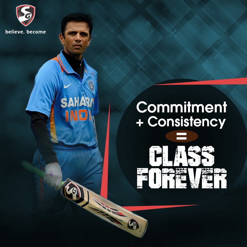 rahul dravid sg bat
