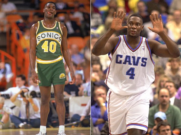 Shawn Kemp returned from strike looking like this. 