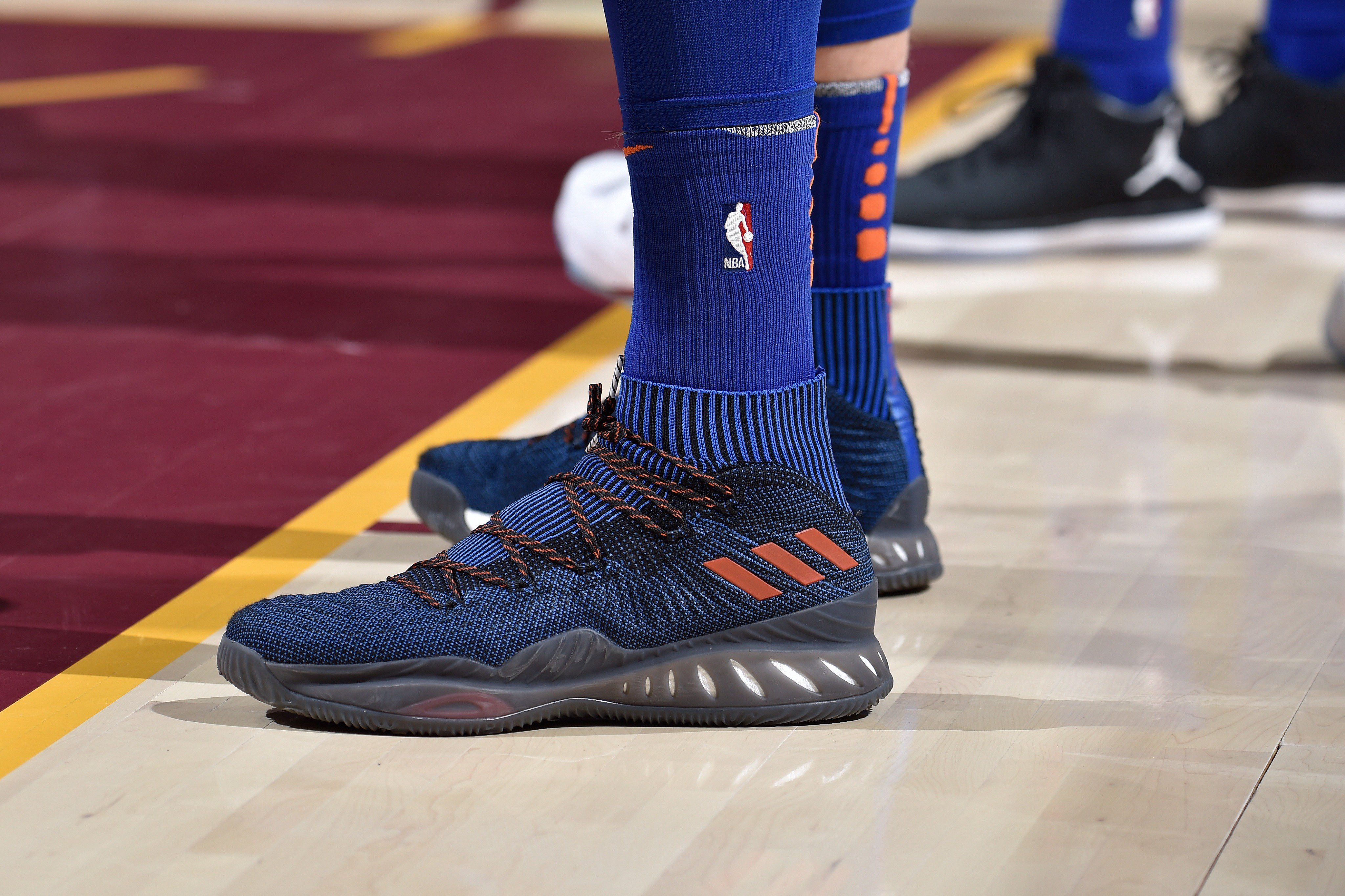 B/R on Twitter: "Kristaps Porzingis in the adidas Crazy Explosive PE vs. Cleveland https://t.co/6gpajQcVIM" / Twitter