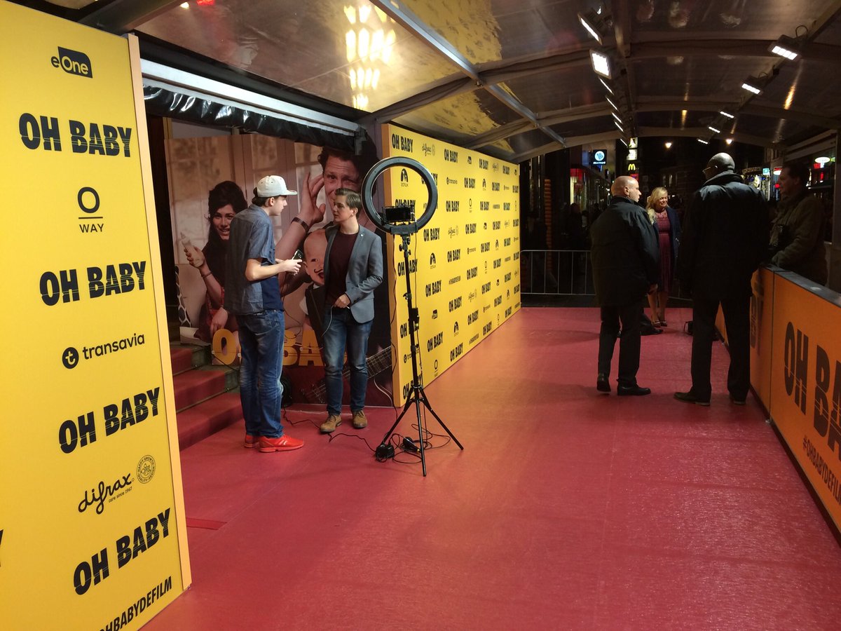 Bijna klaar! #premiere #ohbabydefilm