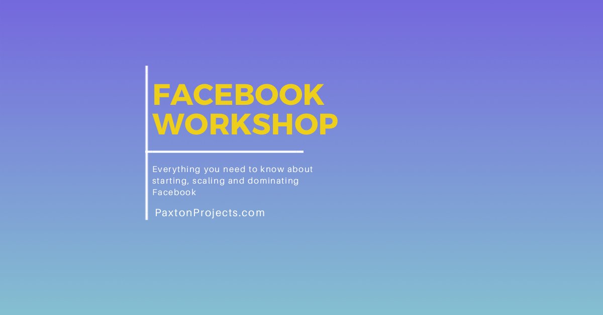 JackHenryPaxton's tweet photo. Everything you need to know about Facebook Ads condensed into a short Workshop from #AppSumo's summit (#SumoCon)! https://t.co/NotsUTAds7 https://t.co/mGr2lAm4G8