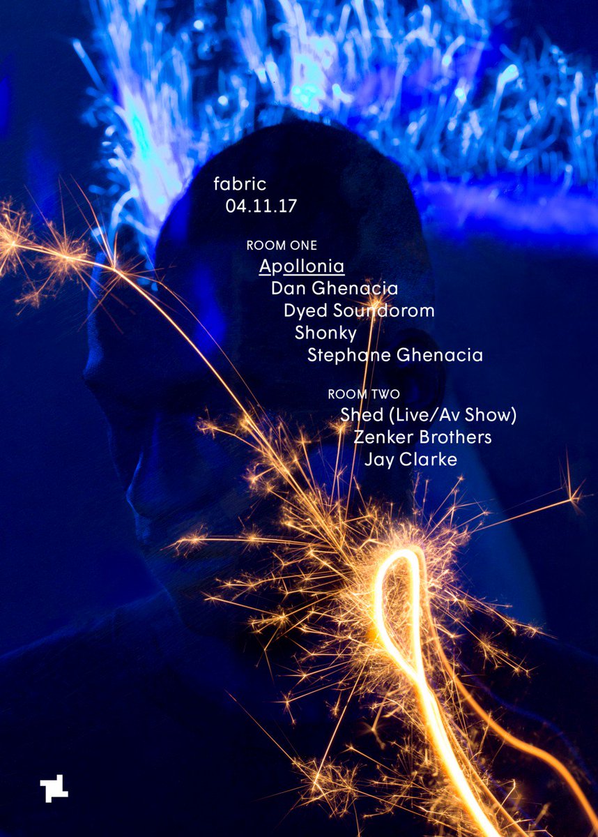 fabric lineup is looking mighty fine this Saturday! Apollonia, Shed, Zenker Brothers &amp; more. Tickets available here: bit.ly/2ziyHLD