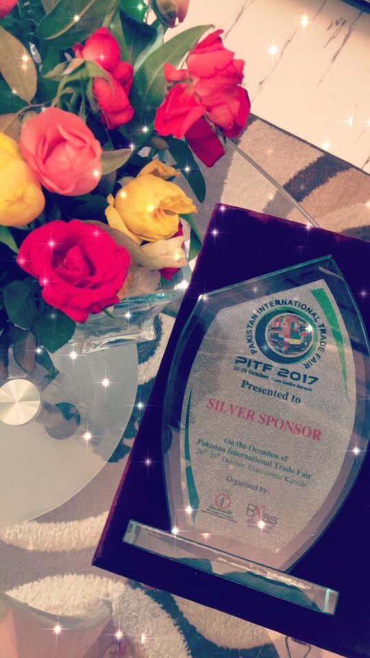 TasneemSadaf's tweet photo. Best stall designer Award #PITF2017 https://t.co/bp4SfnUSQx