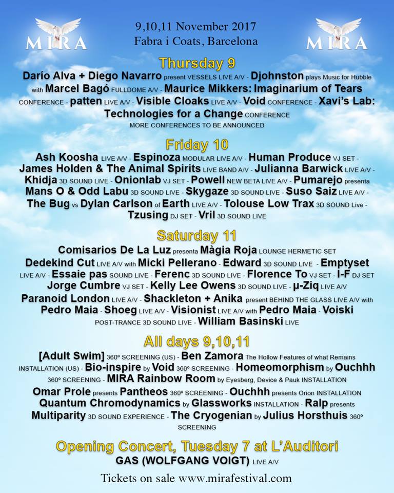 PartyAddictEDM's tweet photo. 7 anni di MIRA Festival con grandi novità | https://t.co/bugNqcKZVB @mira_festival @kellyleeowens @paranoid_london @mrjamesholden https://t.co/RfzHZYA0PD