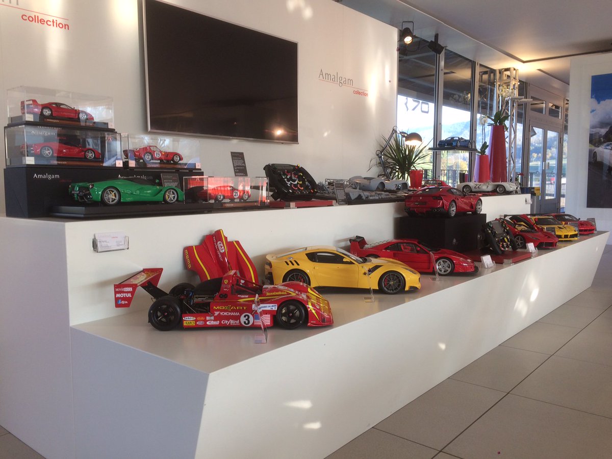 amalgamofficial's tweet photo. Shots of our stand @FerrariRaces Finale Mondiali 2017 always a pleasure to support with our models at such a great event. #FerrariFM17 https://t.co/OqMqrr96zw