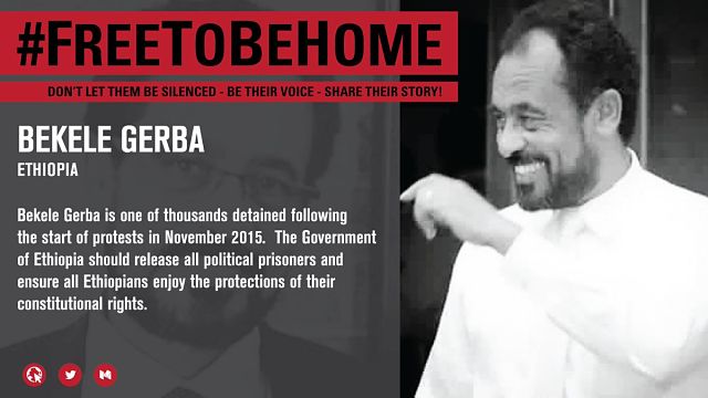 samirDiree's tweet photo. #FreeToBeHome, is home! Obbo Gerba is one of the many prisoned for practicing his constitutional rights. Free all prisoners. #OromoProtests https://t.co/0Dv5FLbM8o