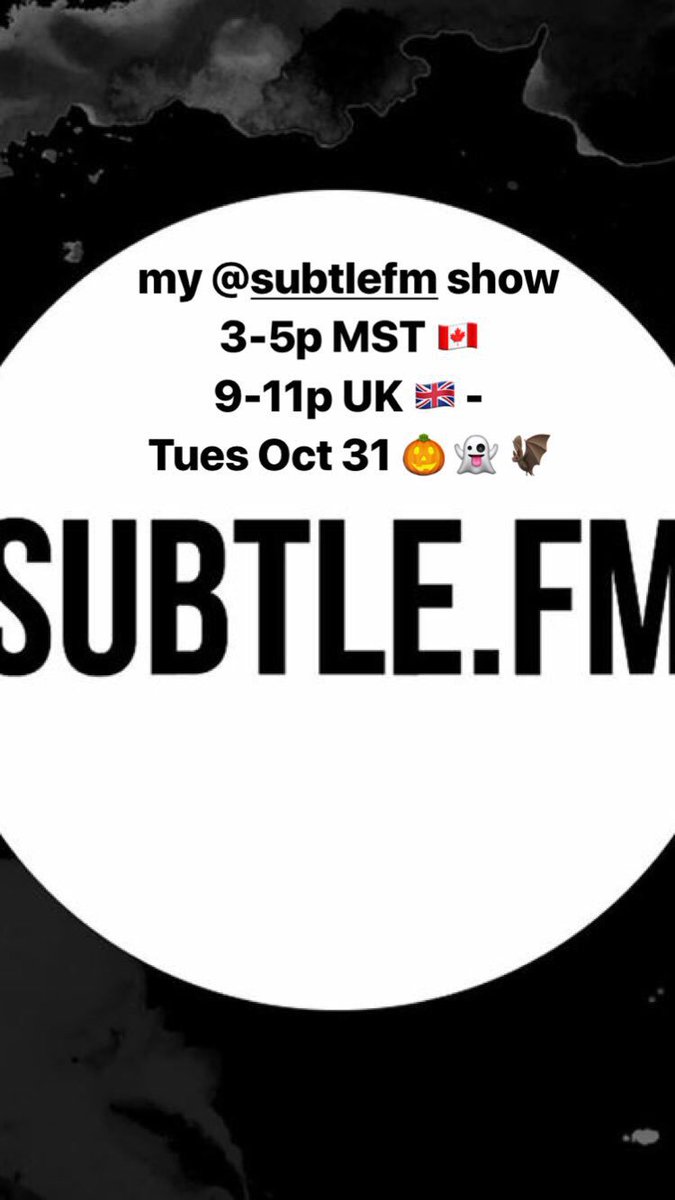 moonchilddnb's tweet photo. #SubtleFM #radio #show an hour later tomorrow with the #UK time change, #tune in- #vibe out- #meditate on some #basswaves πππ» https://t.co/xTqXiQ6CYO