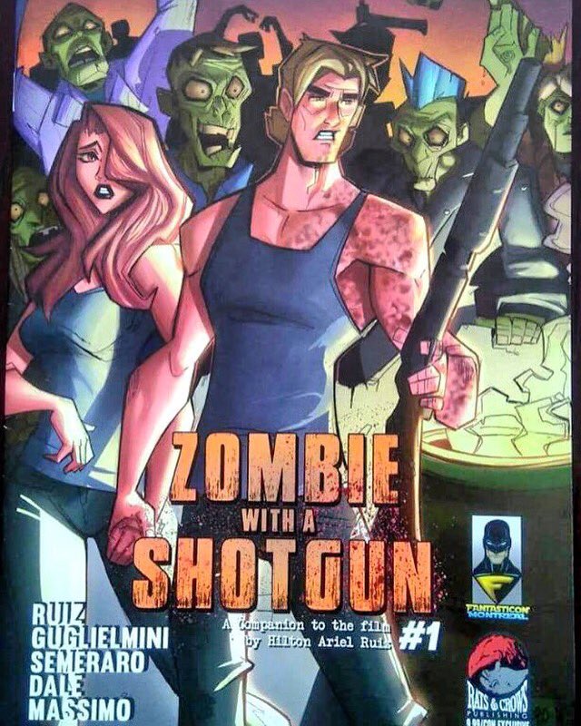 ZOMBIEWASHOTGUN's tweet photo. Forget about the Candy and give your trick or treaters a comic! Grab the 2nd issue of Zombie with a Shotgun comic https://t.co/TpgVYZFZ3o 🎃 https://t.co/aSMFYGw99H