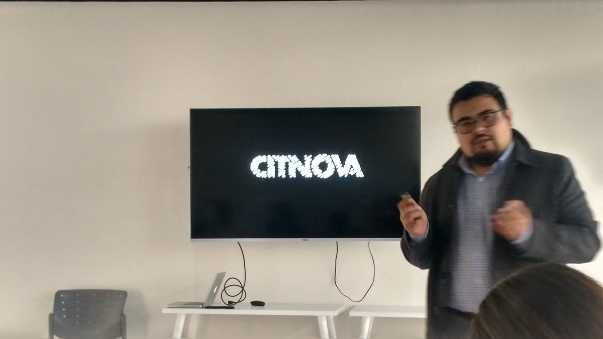 upinnem's tweet photo. Nos encontramos en una plática informativa de programas de emprendimiento que trabaja @CITNOVA en colaboración con el estado de #Hidalgo https://t.co/kkjBRgWXej