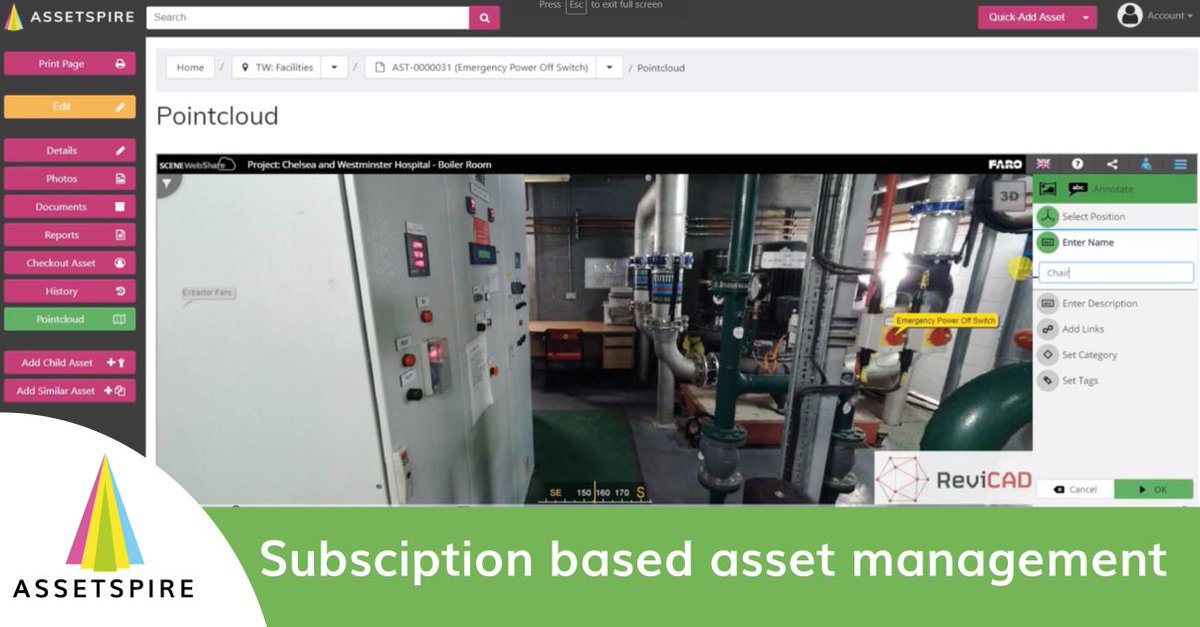 steve_beber_'s tweet photo. With ASSETSPIRE you can locate any emergency power switch in any building so you can locate it with speed. https://t.co/n22e6C7OOf https://t.co/vyVDoHwHrC