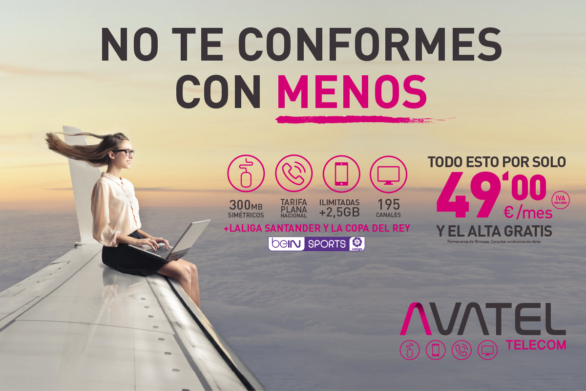 AvatelTelecom's tweet photo. 💪Todo lo que necesitas para navegar a máxima #velocidad ¡Y más! https://t.co/IXErPSB6zD #AvatelTelecom https://t.co/4semQwnifg