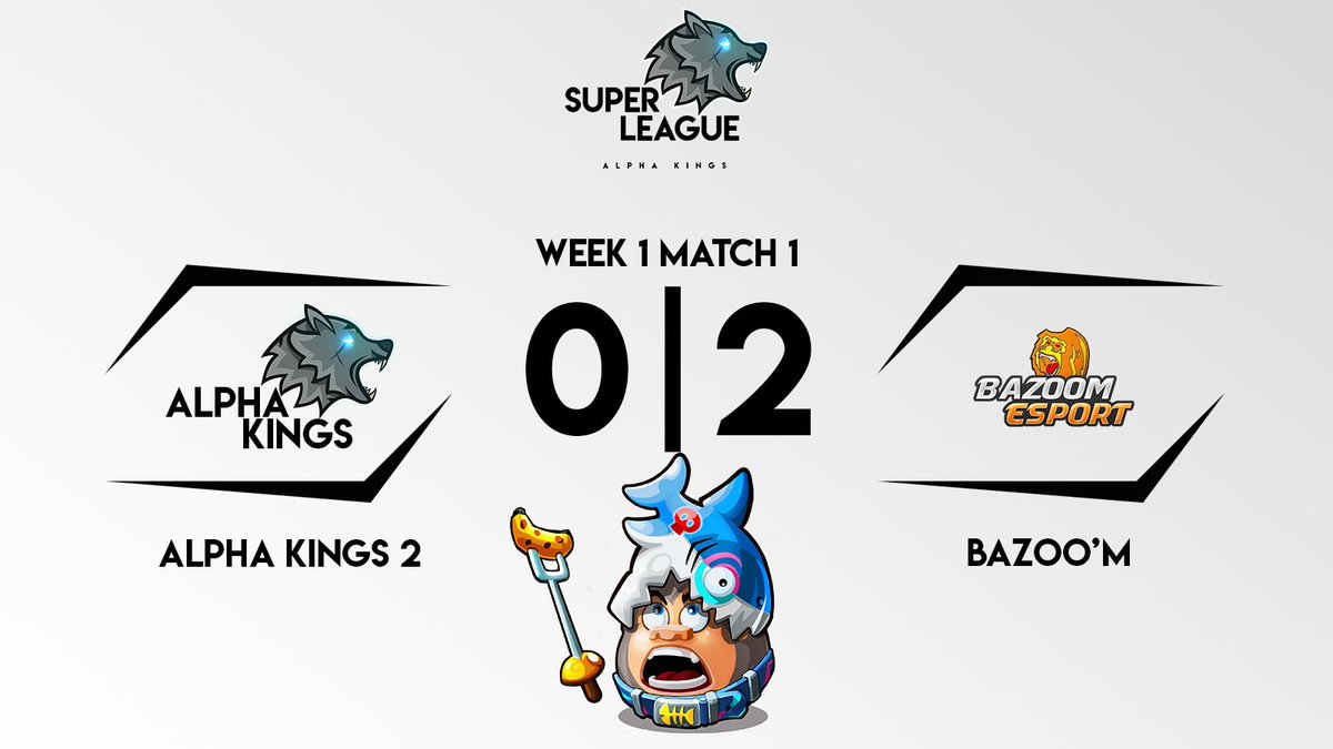 AKSuperLeague's tweet photo. Match for @BazooM_eSport ! gg guys ! Thanks @puzzlekiller for the stream ! 
see you tomorrow for TD1 vs TD2 ! #AKSuperLeague https://t.co/0Utlcye8Zd
