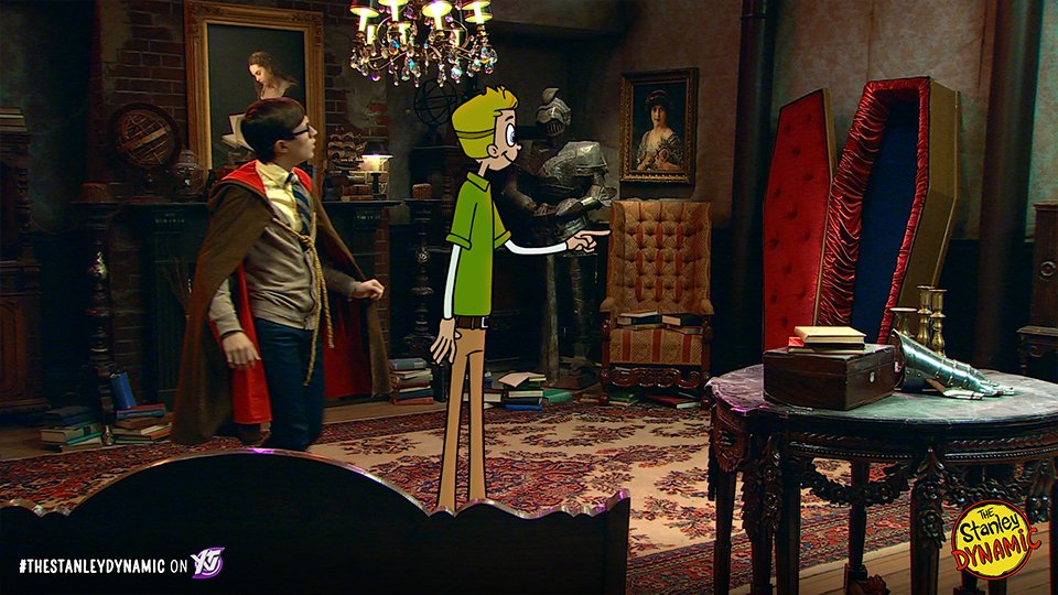 StanleyDynamic's tweet photo. Did you catch #TheStanleyDynamic's SPOOKTACULAR Halloween episode? Check out some photos from the scary episode: https://t.co/5omqvgcZJ4 https://t.co/0tAnzbLCWz
