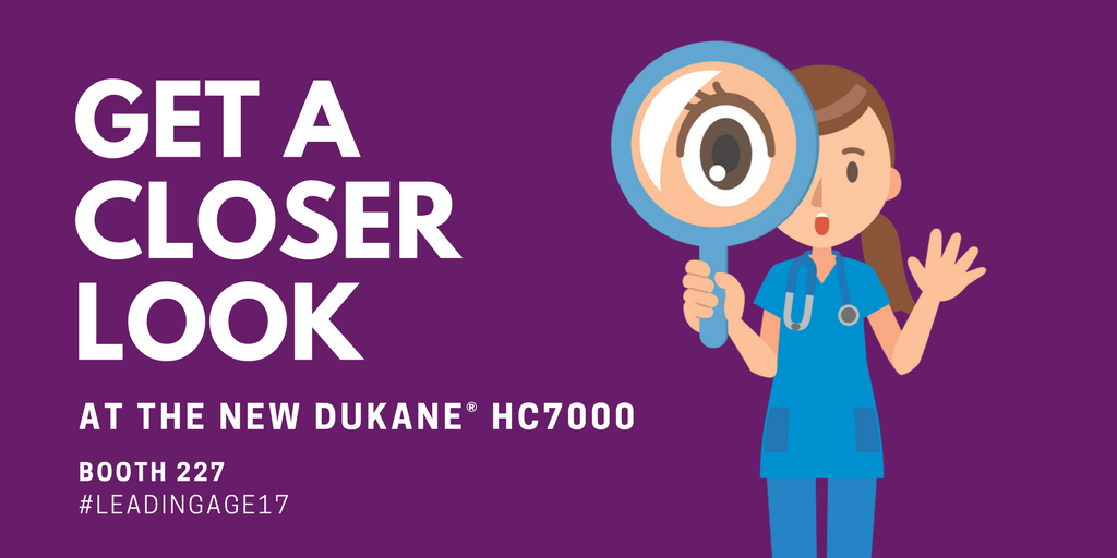 Check out the new #nursecall system by Dukane® at #LeadingAge17 booth #227!