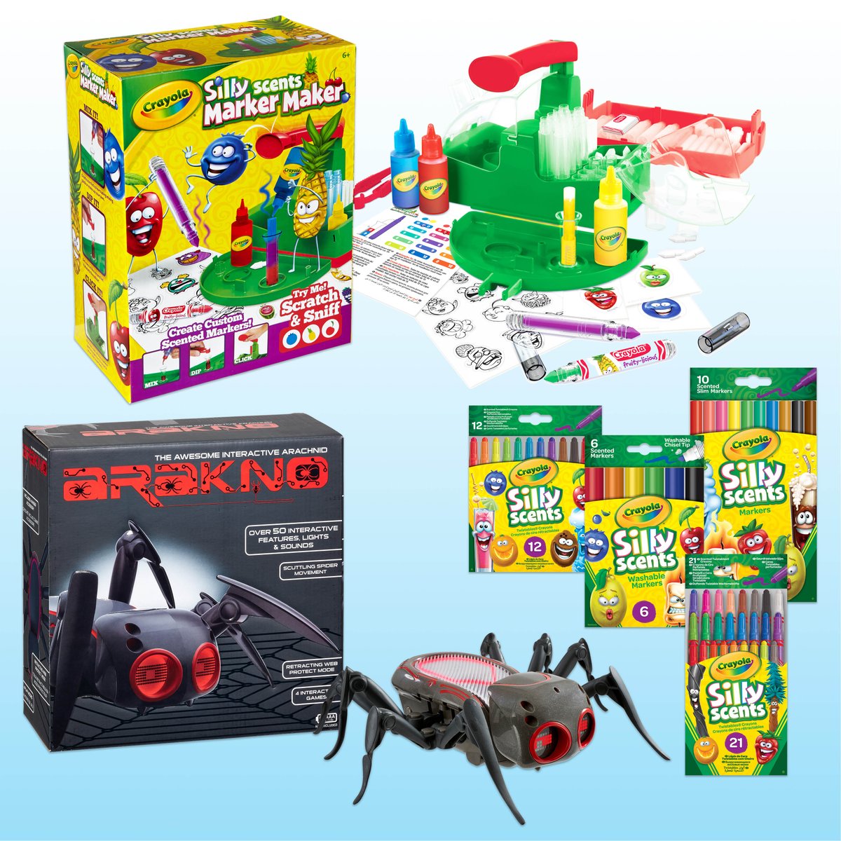 dailyclicktowin's tweet photo. Exclusive to our @SkintDad competition site, #Win a #Crayola & #Arakno Bundle worth £87 Enter DAILY https://t.co/jj1RcB68BE @VividToyGroup https://t.co/oqSolMxInh