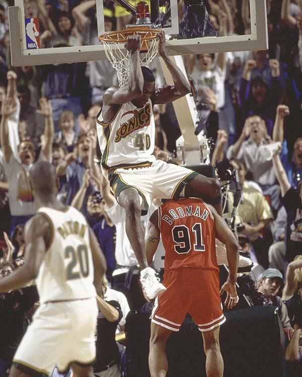 SI Vault on Twitter "Happy Monday. Here are three photos of Shawn Kemp