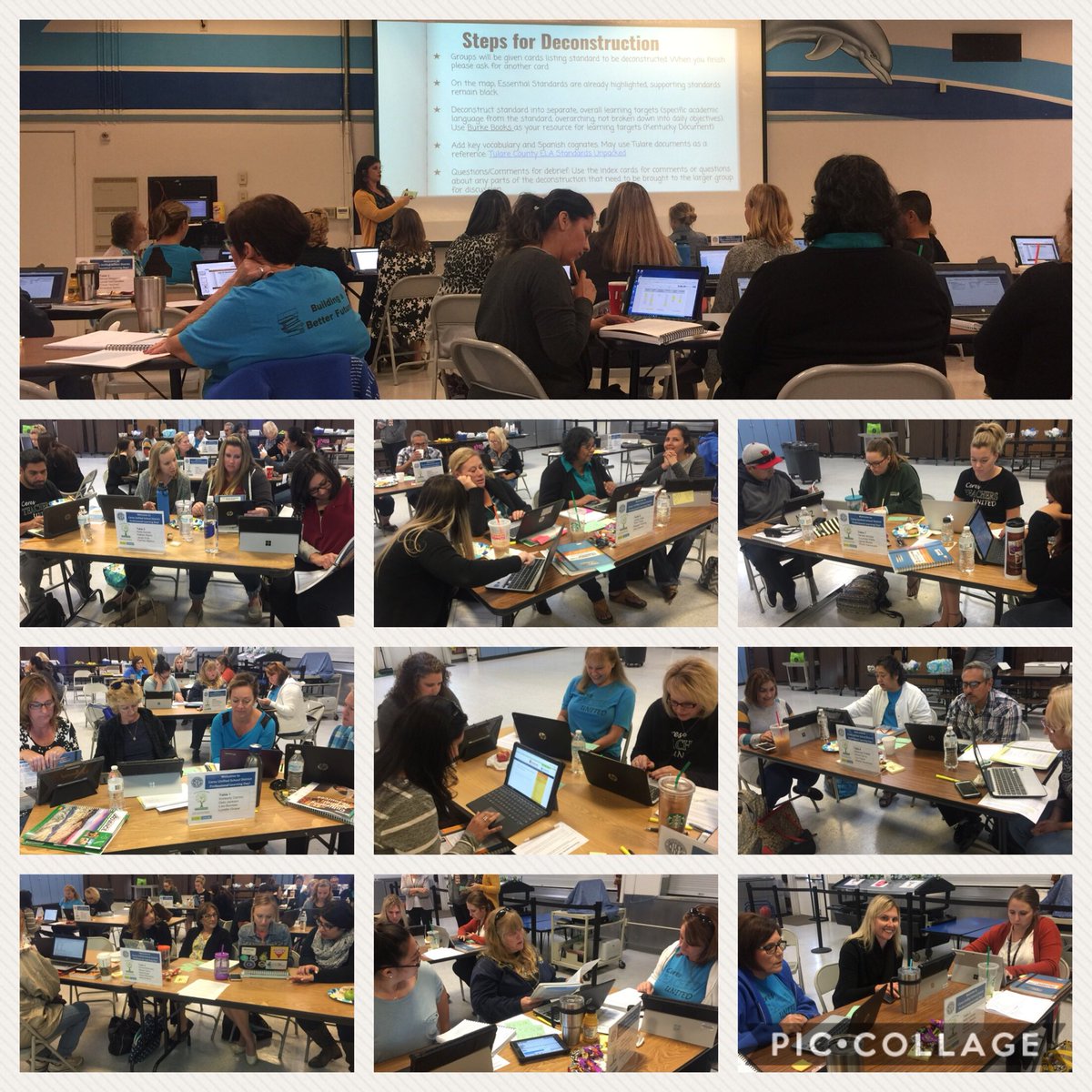 5th grade engaging in conversations regarding essential standards! #cereslearns
