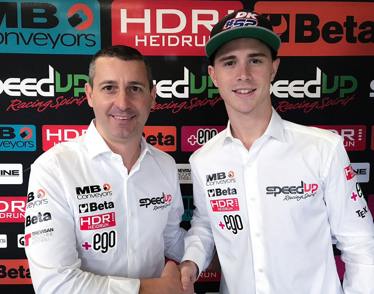 RacingNews56's tweet image. Moto2: Danny Kent wird 2018 und 2019 für Speed Up Racing in der Moto2 antreten
@DannyKent52 
@teamspeedup 
@MotoGP
#DannyKent
#SpeedUpRacing