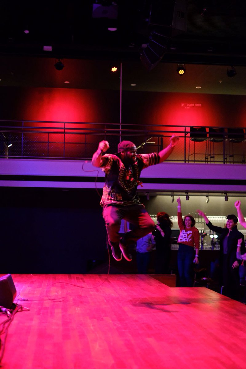 Aan het einde van #cultmetropool030 nog een laatste keer swingen met @JaeBridgewater #wontanara!