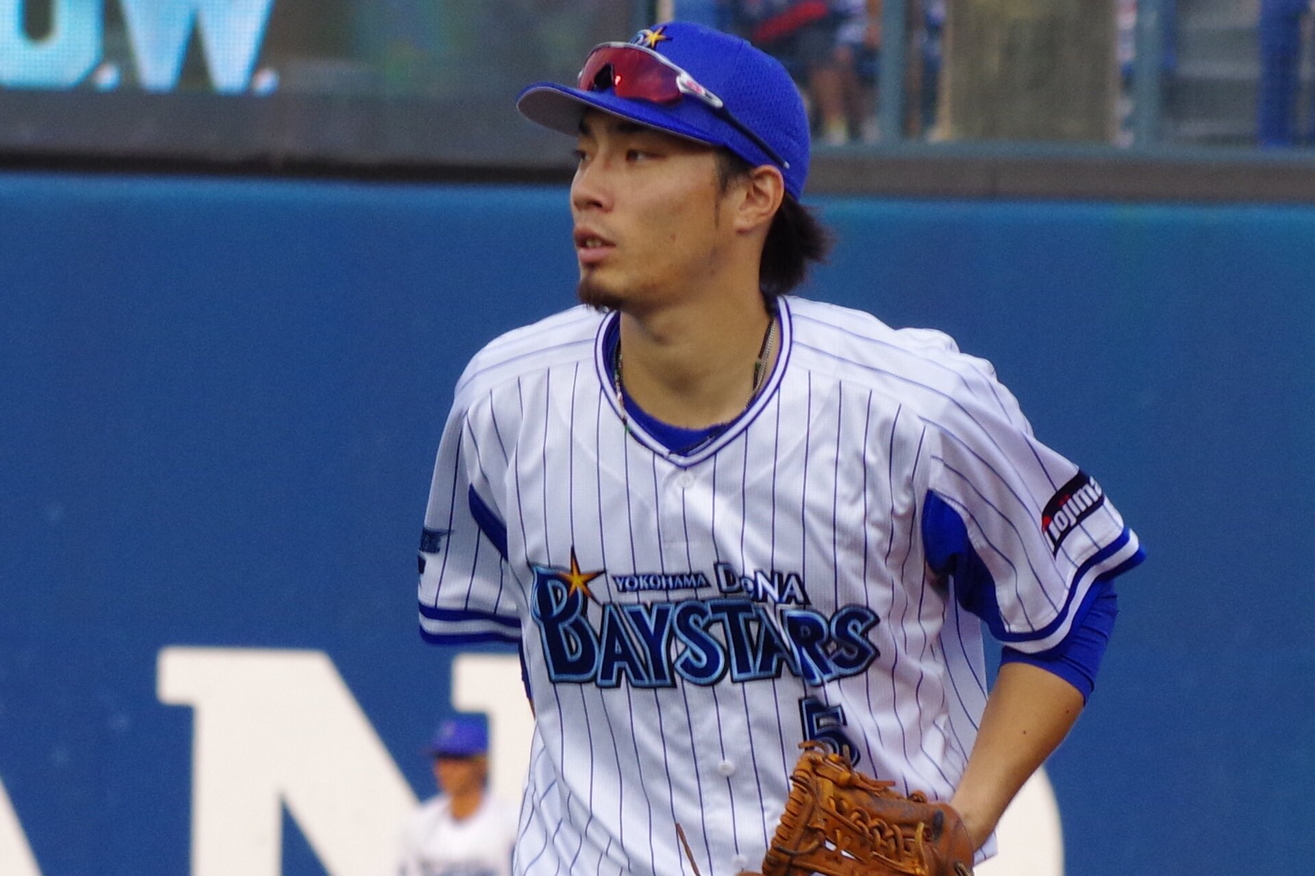 元ベイスターズ倉本寿彦選手ユニフォームセットサイン入り‼︎ 横浜DeNAベイスターズ サイン付き 倉本寿彦選手 半袖ユニフォーム