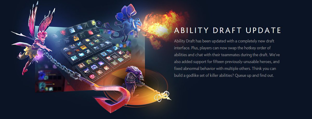 Starladder Dota 2 On Twitter Ability Draft Uodate Dota2