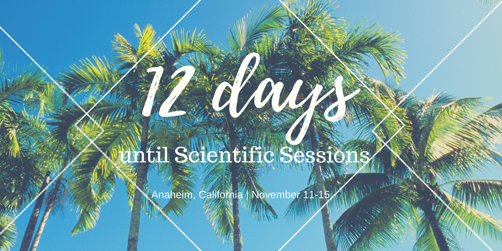 TupeloLife's tweet photo. We are 12 days away from joining the American Heart Association at Scientific Sessions.  #AHA17 @AHAMeetings https://t.co/m2bDJT5S0A