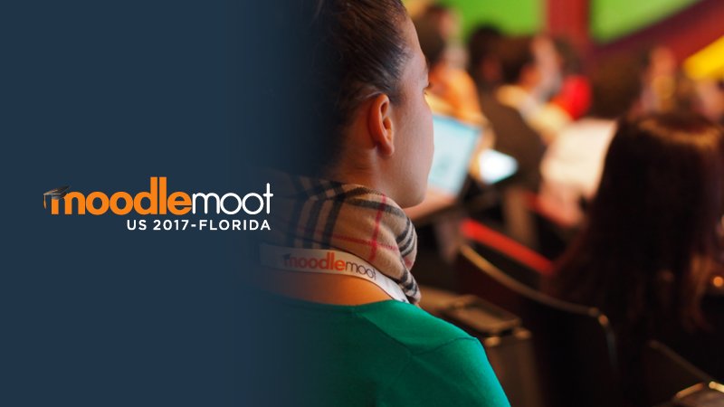 moodle's tweet photo. An awesome line up of #Moodle presentations are taking centre stage at #MootUS17 in Miami next week. Check them out: https://t.co/fYn7f7pXkT https://t.co/V5z9bOHUmt