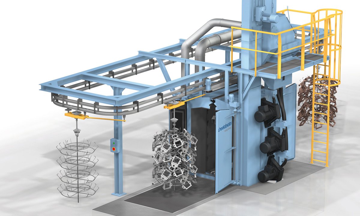 wheelabrator's tweet photo. Hanger-type #shotblast machines are hugely flexible – adapting to any task, layout and budget. Check out our range: https://t.co/XYvMxRCURb https://t.co/wfbmIq94bQ