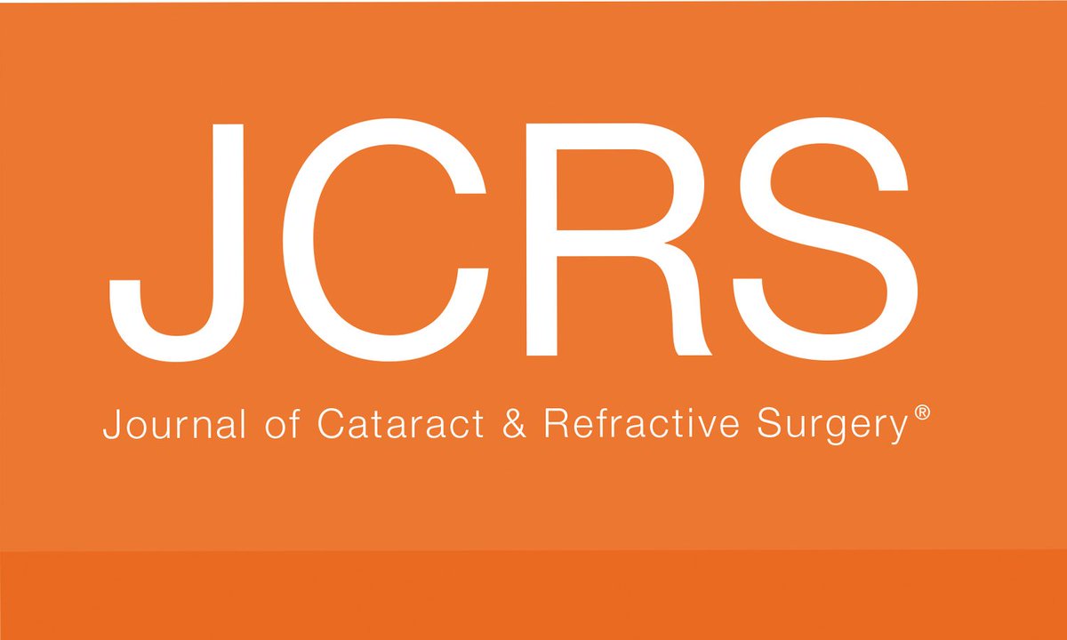 jcrsjournal's tweet photo. Read our guest editorial - Pursuing perfection in #IOLcalculation: I. Logical approach for classifying formulas https://t.co/ETIHT9bImZ https://t.co/6vs8x3bnfo