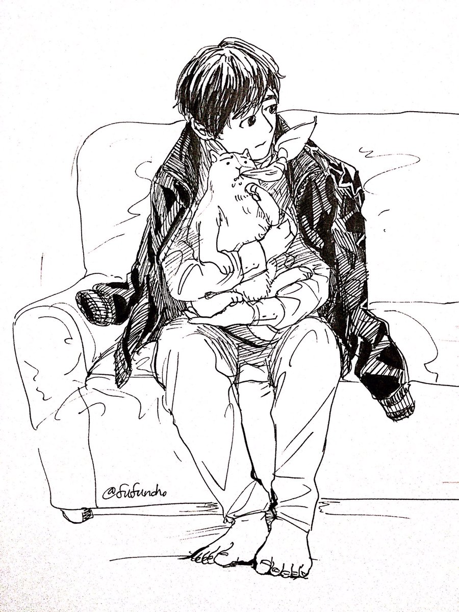 ようやく描きました……第一回のお題「あなたの好きな銀英伝キャラ」YJヤン・ウェンリー #銀英伝版深夜の真剣お絵描き60分一本勝負 