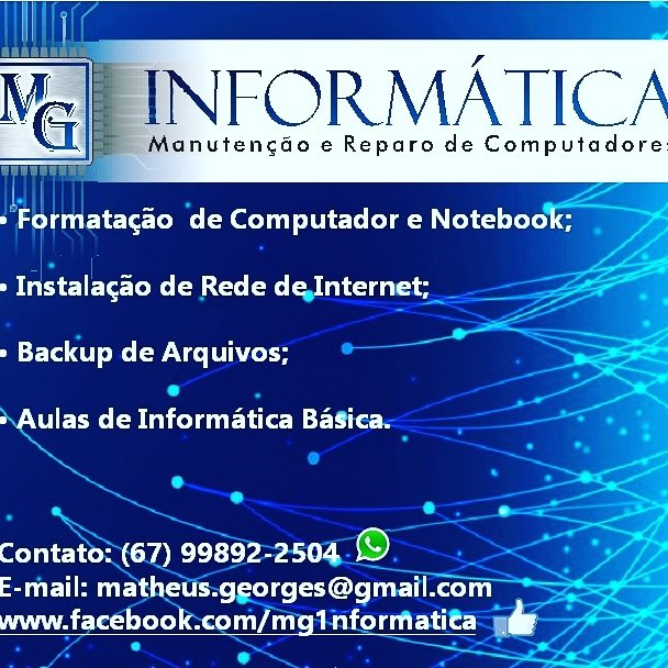 MG_1nformatica's tweet image. Siga nossa página no facebook: Facebook.com/mg1nformatica