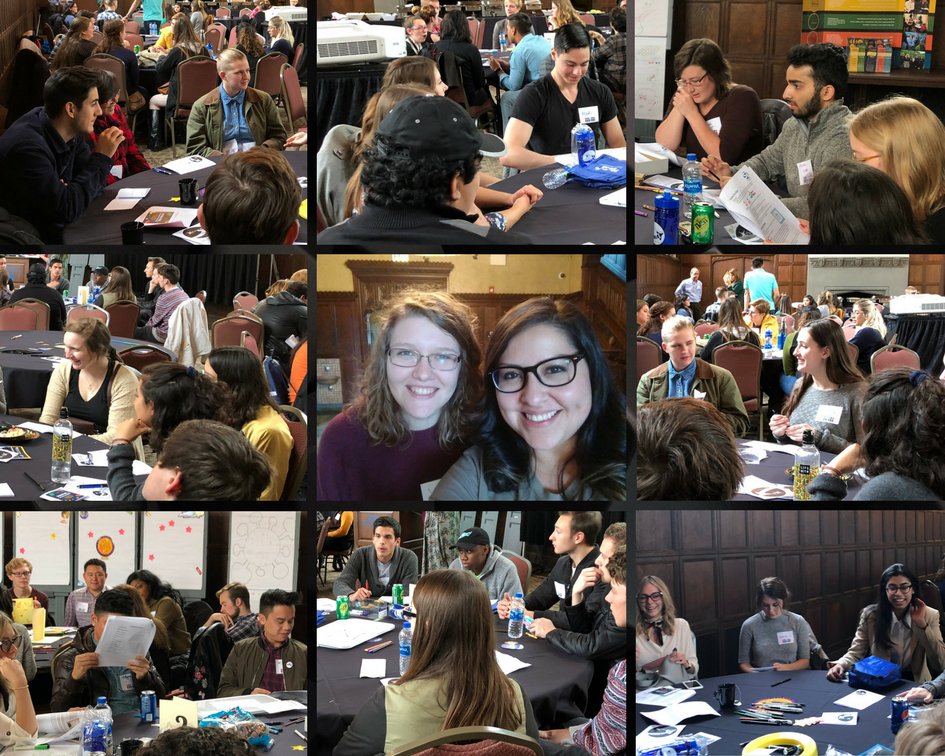 DePaulSI's tweet photo. We had a blast at the 2017 Peer Tutor &amp; Mentor Summit!  @DePaulUCWbL #DePaulSI #DePaulUniversity #TutorStars https://t.co/yyqp2CvzgY