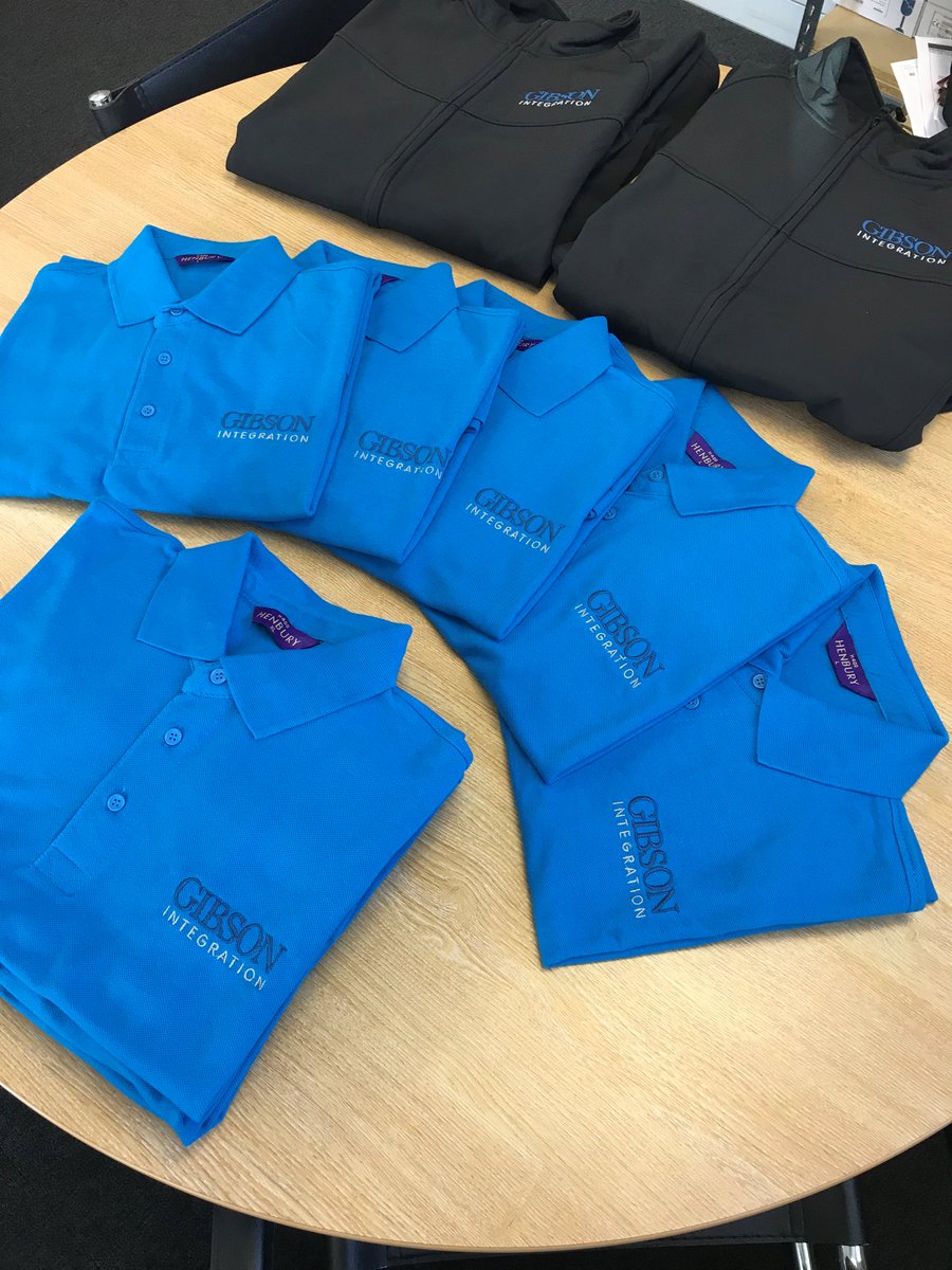 Gibson_Int's tweet photo. Extra clothing arrived this morning for the new additions to the Gibson team! #AV #Homecinema #Cinema #Homeautomation #Audiovisual https://t.co/uIJkGtW6qc