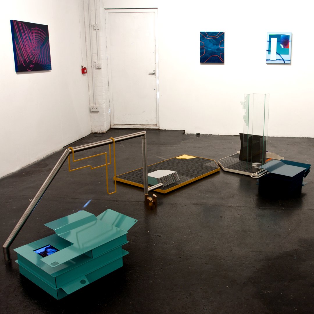 SimonPikeArt's tweet photo. #ianmonroe @simonpikeart and @charley_peters on show in Sea of Data @unit3projects until 03/11/17 by appointment #seaofdata #Unit3Projects https://t.co/1D1ZM6usJ8
