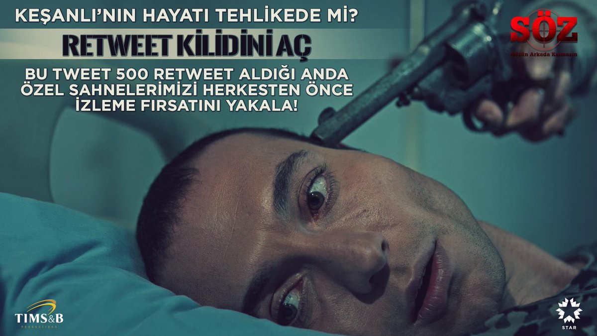 Keşanlı'nın hayatı tehlikede mi?
Özel sahnelerimizi hemen izlemek istiyorsan bu tweeti retweetle 👊
#SözKomutanım #Söz