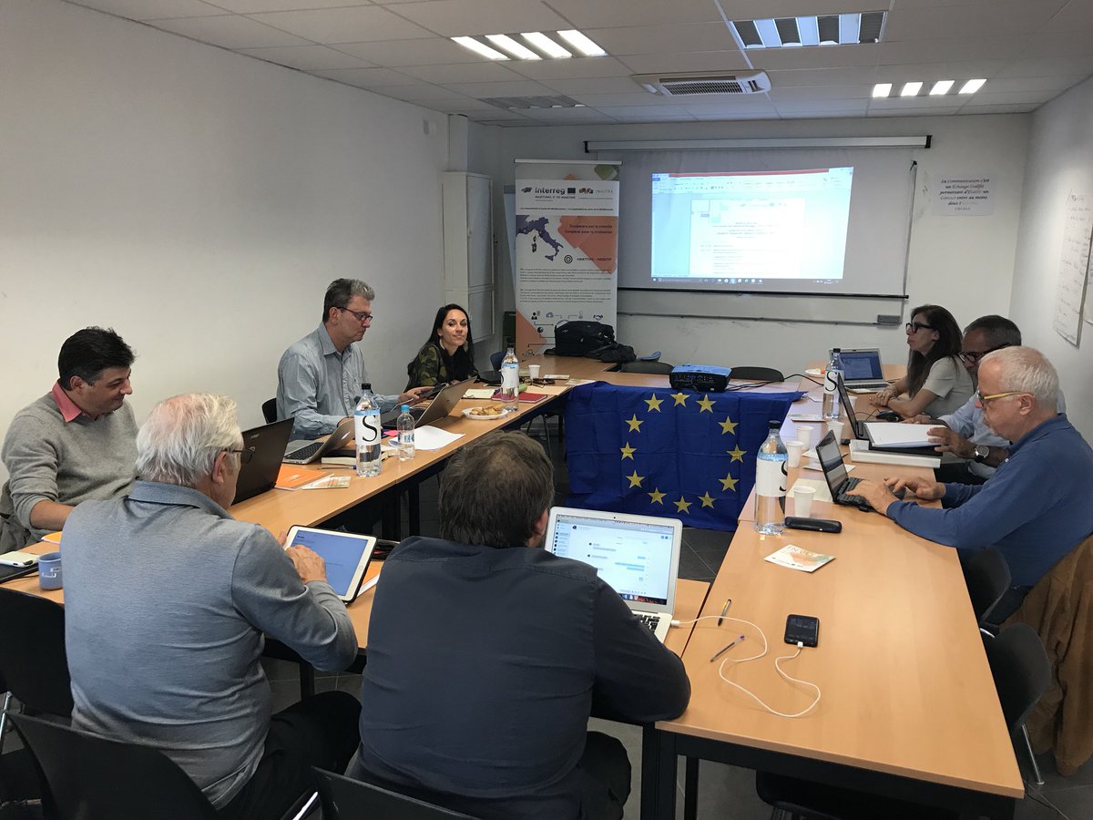 eccounaltroid's tweet photo. Aujourd’hui avec @PetraPatrimonia @ADEC_Corse @UnioncamereLig 3ème COPIL projet #EU #INVITRA @pc_maritime https://t.co/s88sGtTVL3