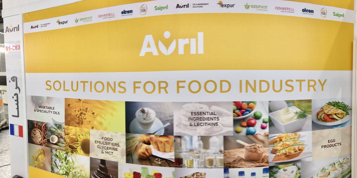 fkay_avril's tweet photo. @Avril stand S1-C63 almost ready for #GulfoodManufacturing with @businessfrance 🇫🇷 #oil #ingredient #solutions #foodindustry 🌻🌱🥚🍟🍪 https://t.co/nlR7OHPNgY
