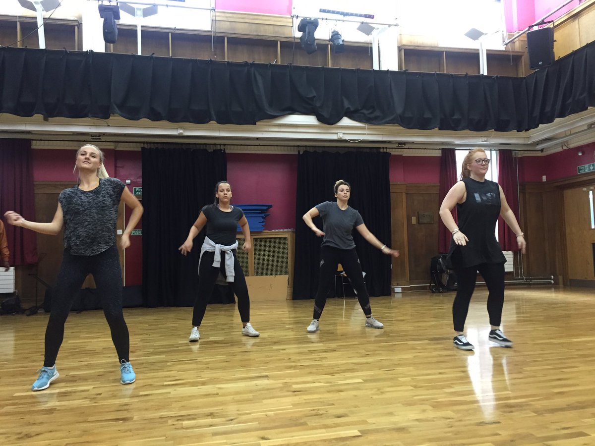 DuscDance's tweet photo. Rehearsing for Numberbods! https://t.co/Mx00Z2UQgL