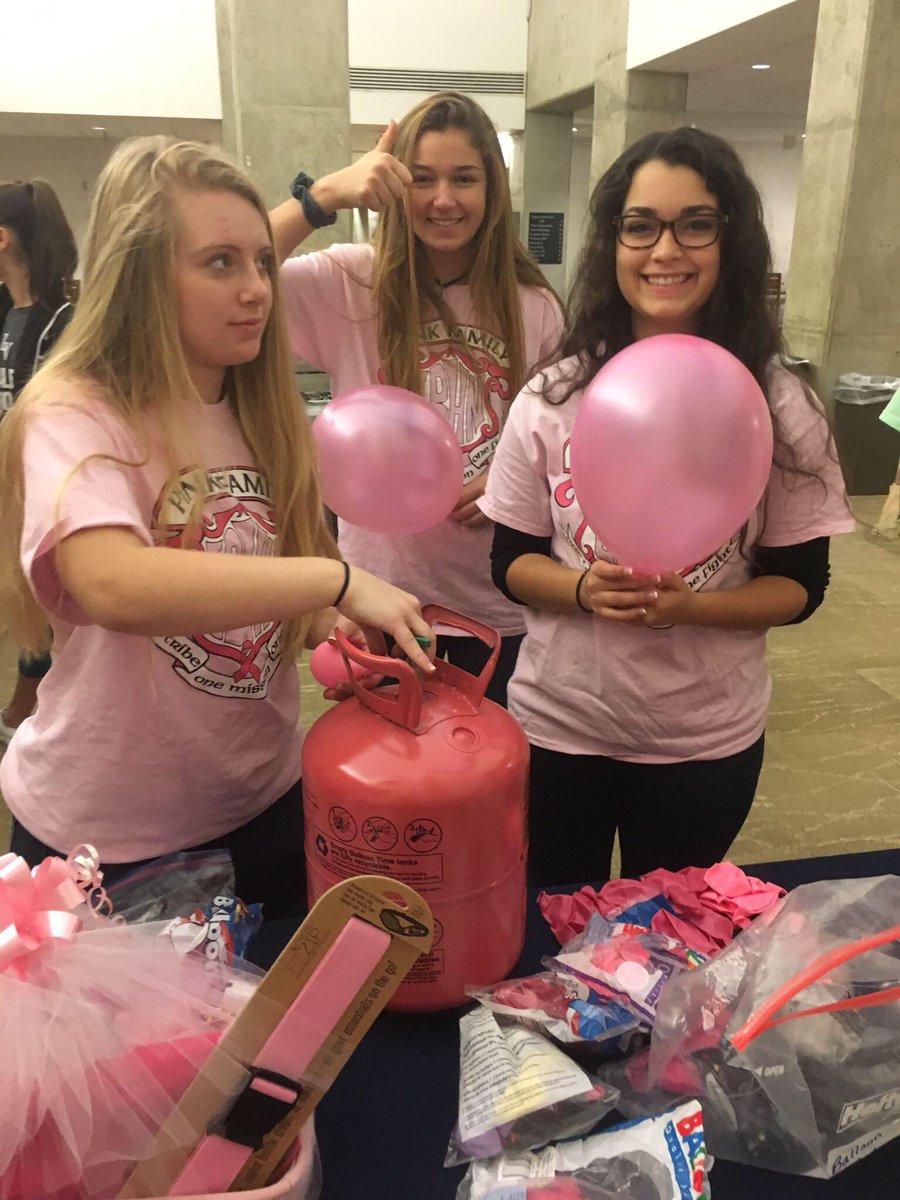 BRHSPinkProject's tweet photo. Had a great time at the survivors retreat with @LoudounBHN ! Glad BR was able to be a part of the #pinkfamily https://t.co/teMJxBKGll