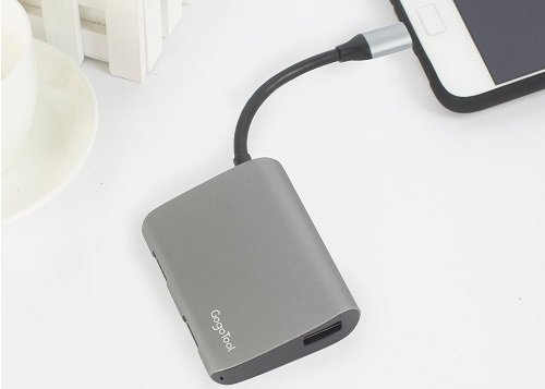 GNT_fr's tweet image. bon plan : le hub compact USB-C vers USB 2.0 et 3.0 à moins de 10 € generation-nt.com/gogotool-hub-u… #HubUSB-C #USB3.0