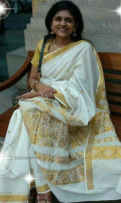 anuradhakurup's tweet photo. @seemagoswami #WearASari #traditional #ComfortIsTheNewCool #SareeSwag https://t.co/p3bENUjEIK