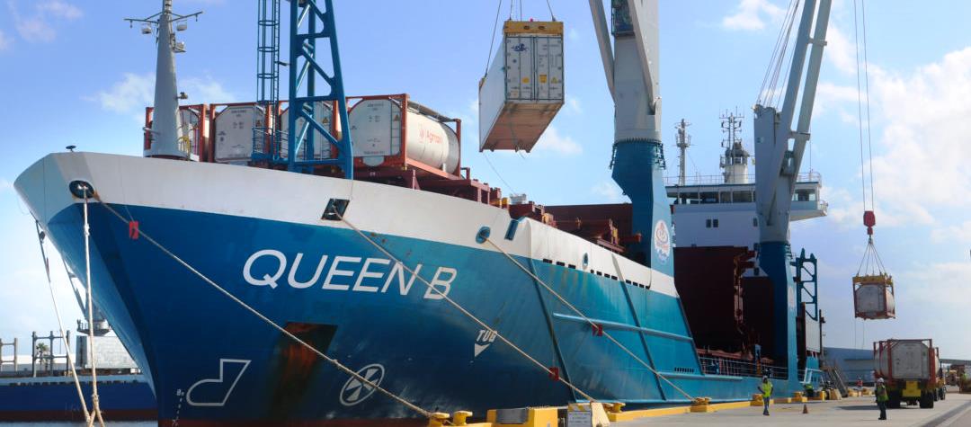 PTCMX's tweet photo. Inaugura la naviera #WorldDirectShipping nuevo servicio para perecederos entre @Port_Manatee y @TuxpanPuerto https://t.co/p7Kb84Gkuo https://t.co/6KwwnPrcTX