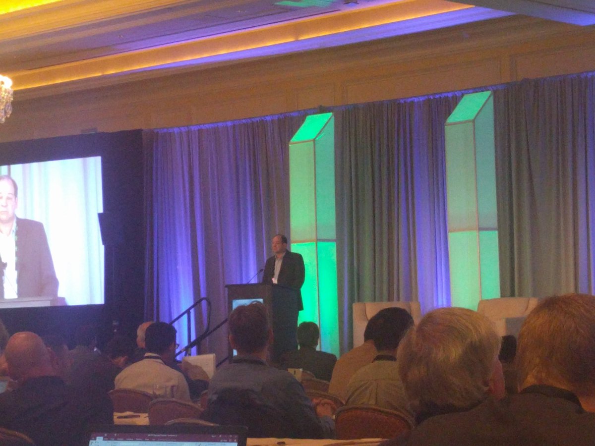 BloomCoAZ's tweet photo. So nice to start the day with David Hazlebeck talking about how #algae will solve global protein crisis! @algaeindustry #protein #algae2017 https://t.co/VltDMs00Pz