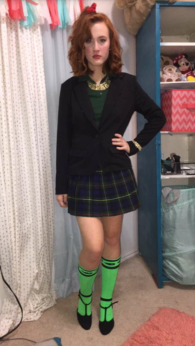 audreyyynicole5's tweet photo. I'm living for this week 💚
So glad I got to dress like @HeatherDuke101 today! https://t.co/t10aXh2Ln9