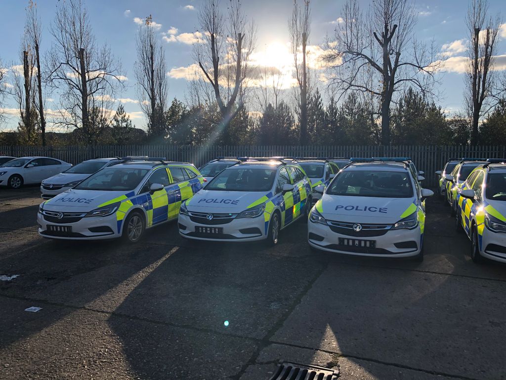 InfinityEVOLtd's tweet photo. The beautiful Autumn sun, beaming down on our latest conversions. Who's ready for some Trick or Treating tomorrow? https://t.co/JDhvlkXhaO