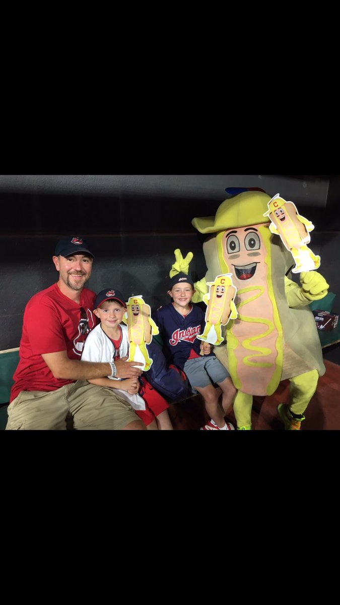 OhioSt1960's tweet photo. .@Indians We were lucky to watch Frankie’s walk off vs Tor on July 22nd from the right field bullpen seats! #TribeWalkoffWeek https://t.co/TkWrCoMlZQ
