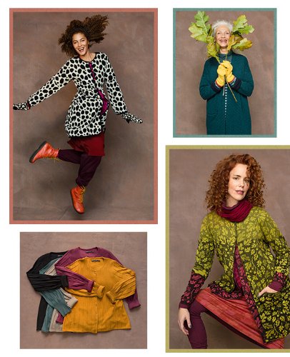 vargltd's tweet image. A change in the weather and it is time to wrap up in a @GudrunSjodenUk Cardigan with 20% off #OnlineDiscount #CosyCardigans #GudrunKnitwear