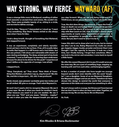 RockinRachi92x's tweet image. 17. @kimrhodes4real &amp;amp; @OfficialBrianaB's #WaywardAF Campaign for @NewLeashUSA 🐾🐱🐶❤ #WayStrong #WayFierce #SPNFamily 💪🔥💚💚
