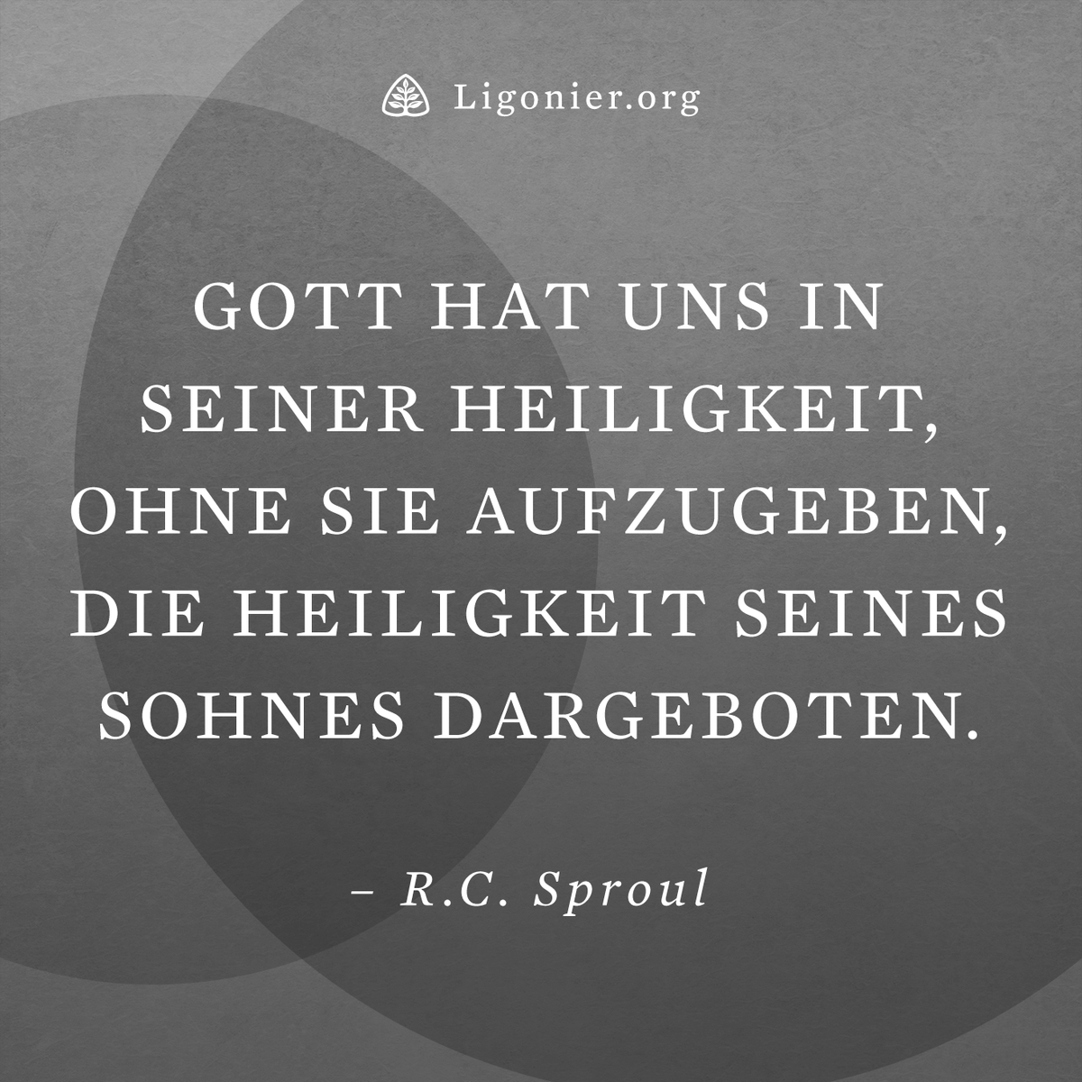 LigonierDE's tweet photo. Gott hat uns in seiner Heiligkeit, ohne sie aufzugeben, die Heiligkeit seines Sohnes dargeboten. —@RCSproul 

#LigonierDE #Evangelium https://t.co/kByq0X79Kt