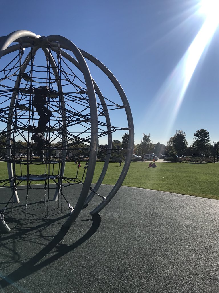 FirstWardCLT's tweet photo. @jasonthomasclt @CLTgov It’s a climbing sphere! https://t.co/OQsbKtKyiB